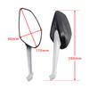 Mirror Set Left & Right For Ducati Monster 1200/S 821/Dark/Stripes 797 2014-2017