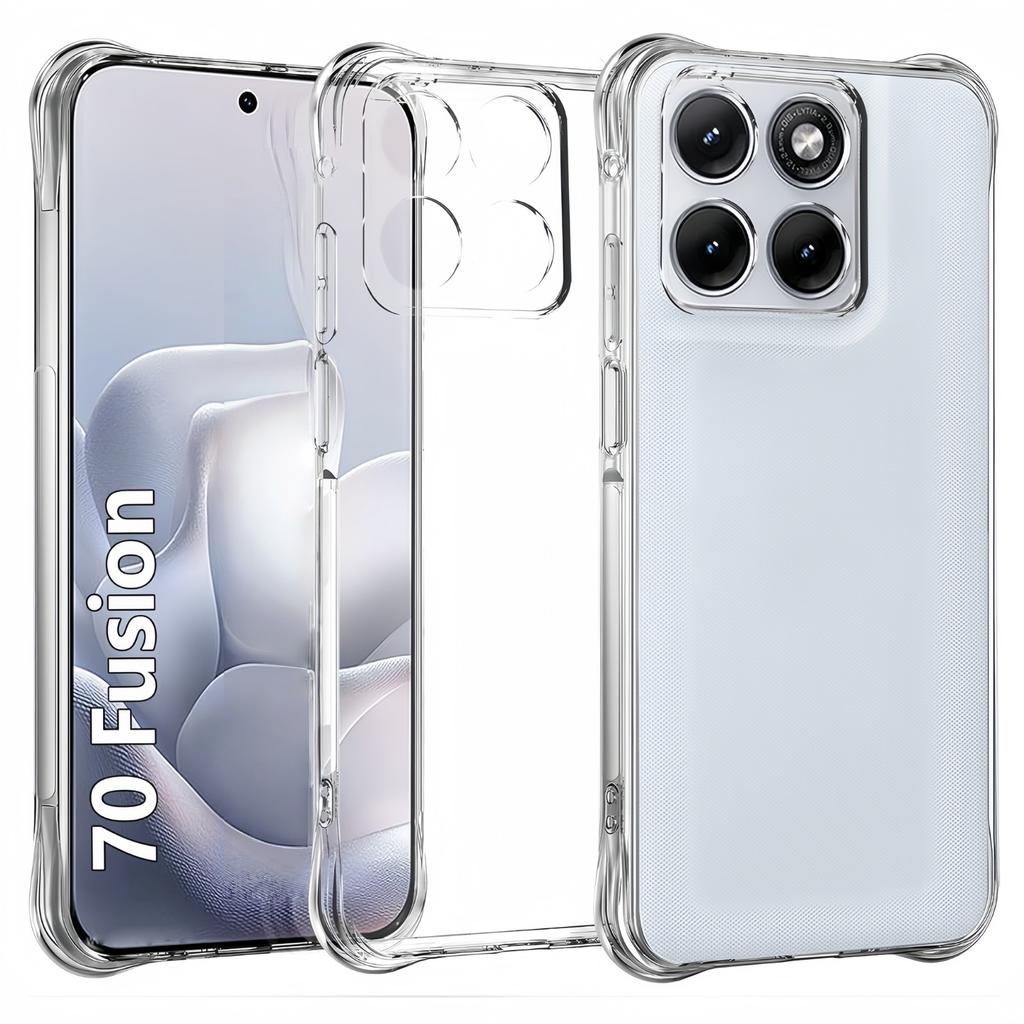 Motorola Moto Edge 70 60 Fusion Pro 60S Phone Case Transparent Ultra Slim Shockproof Full Coverage Clear Case