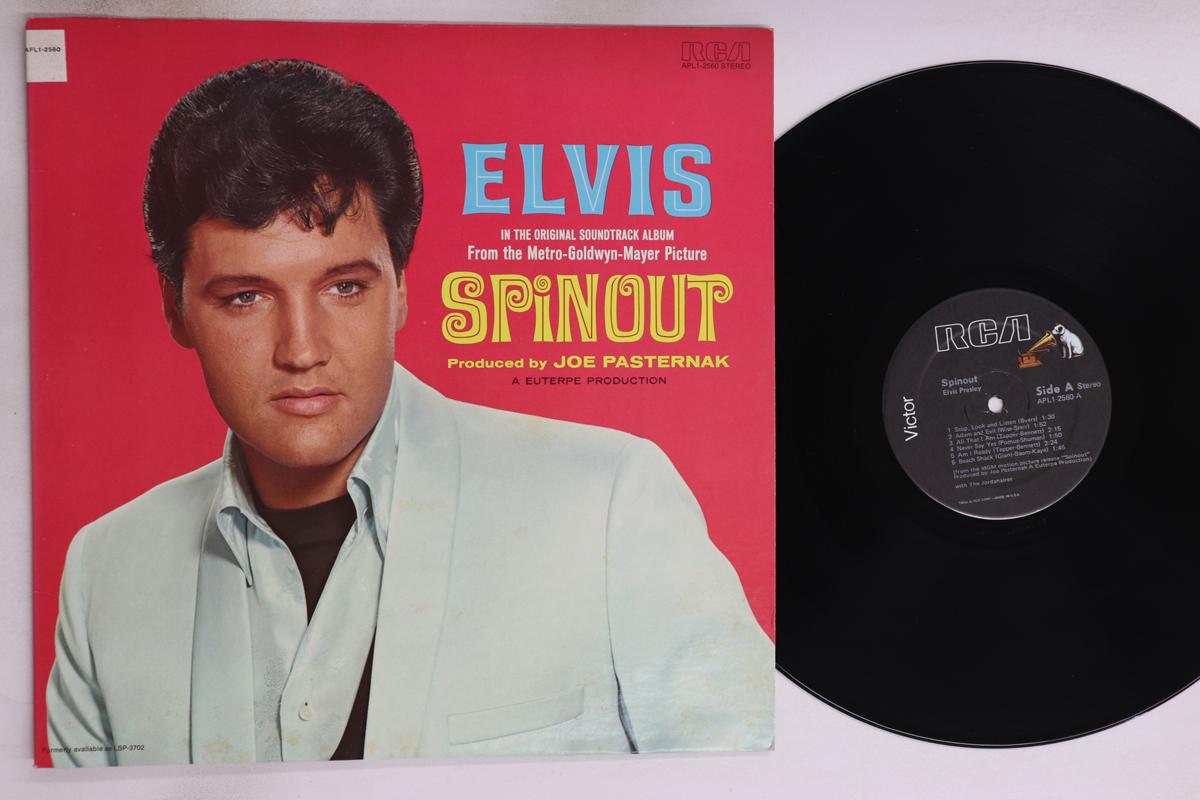 

LP Record ELVIS PRESLEY - Spinout APL12560 RCA 1977 US Rock Used