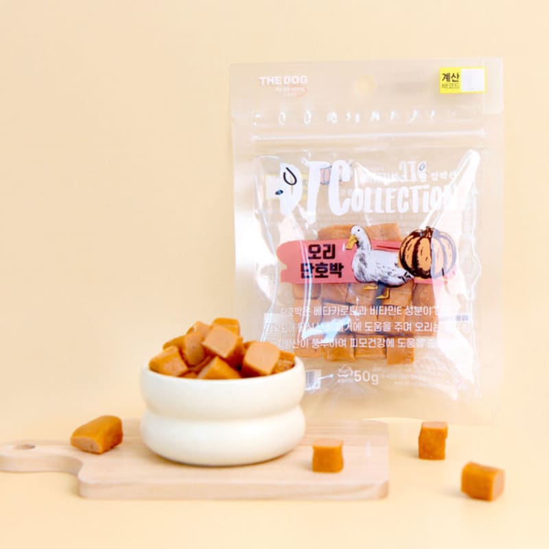 

[Pet] The Dog Sweet Pumpkin Jerky 50 G Duck