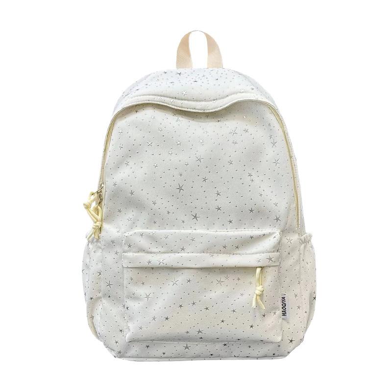 Schoolbag Korean ins Gypsy schoolbag junior high school high school girls large capacity lightweight backpack high value niche backpack