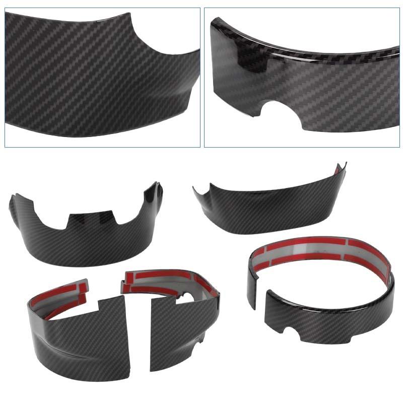 Electric Adjustable Steering Wheel Base Decoration Protective Cover For Dodge Challenger For Dodge Charger For Dodge Durango Car Interior Accessories