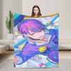 Rui K-Kamishiro Plush Blanket Kids Adult Flannel Throw Blanket For Living Room Soft Warm Quality Bedspread Birthday Present
