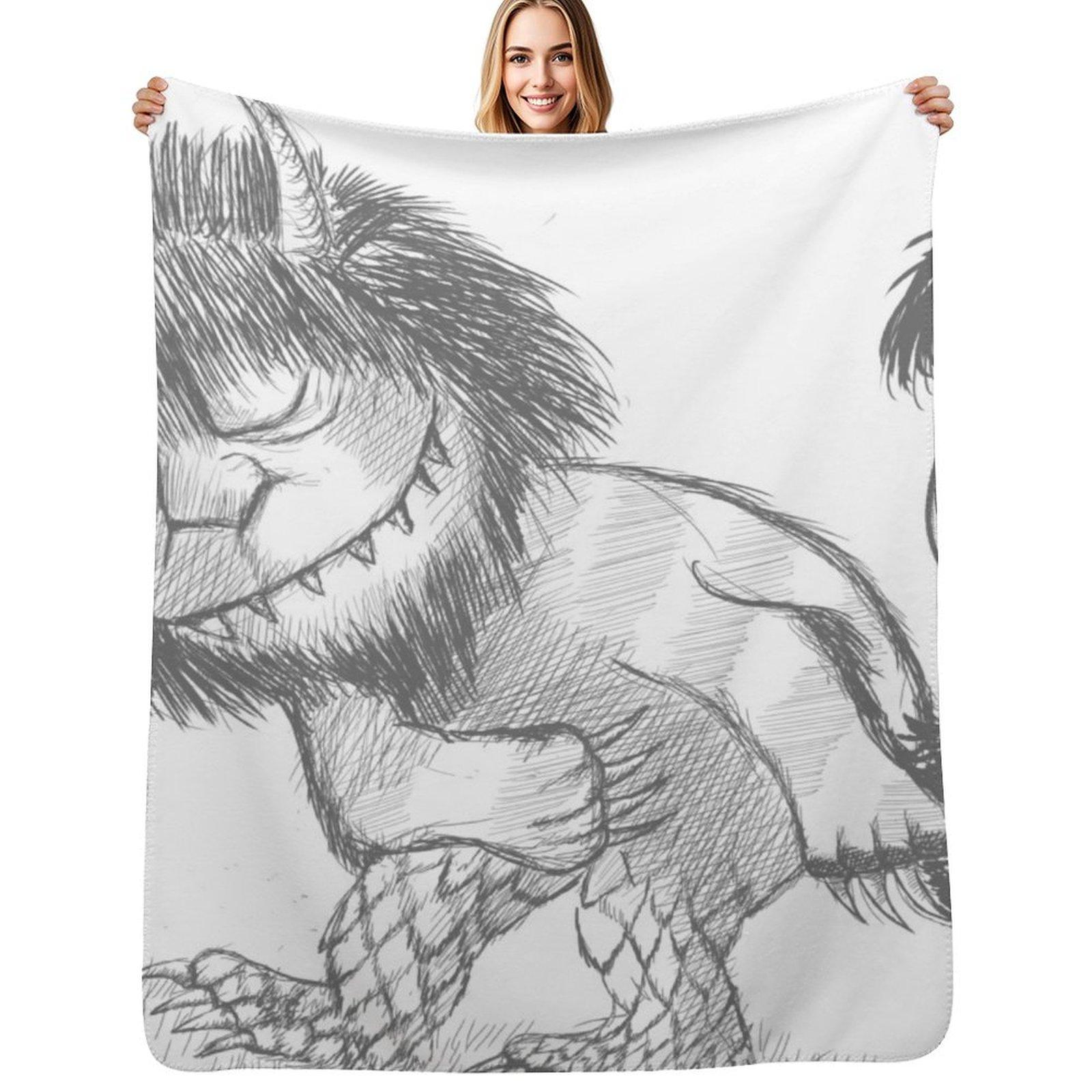 

Inktober 2019 Fan Favorite 25 Throw Blanket Soft Plush Blanket as Housewarming Gift 102x76cm(40x30in)