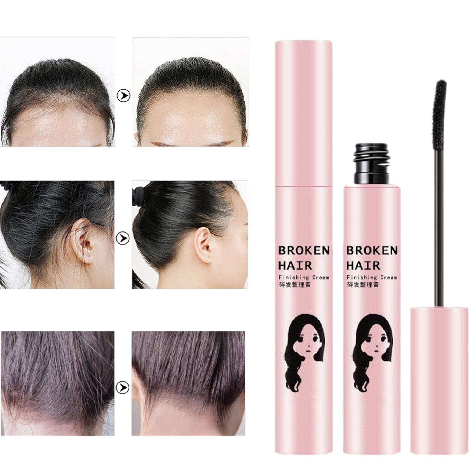 

2Pcs Flyaway Hair Mascara – Smoothing Paste-Liquid for Broken Edges, Anti-Frizz Styling Finishing for Small Hair One Size
