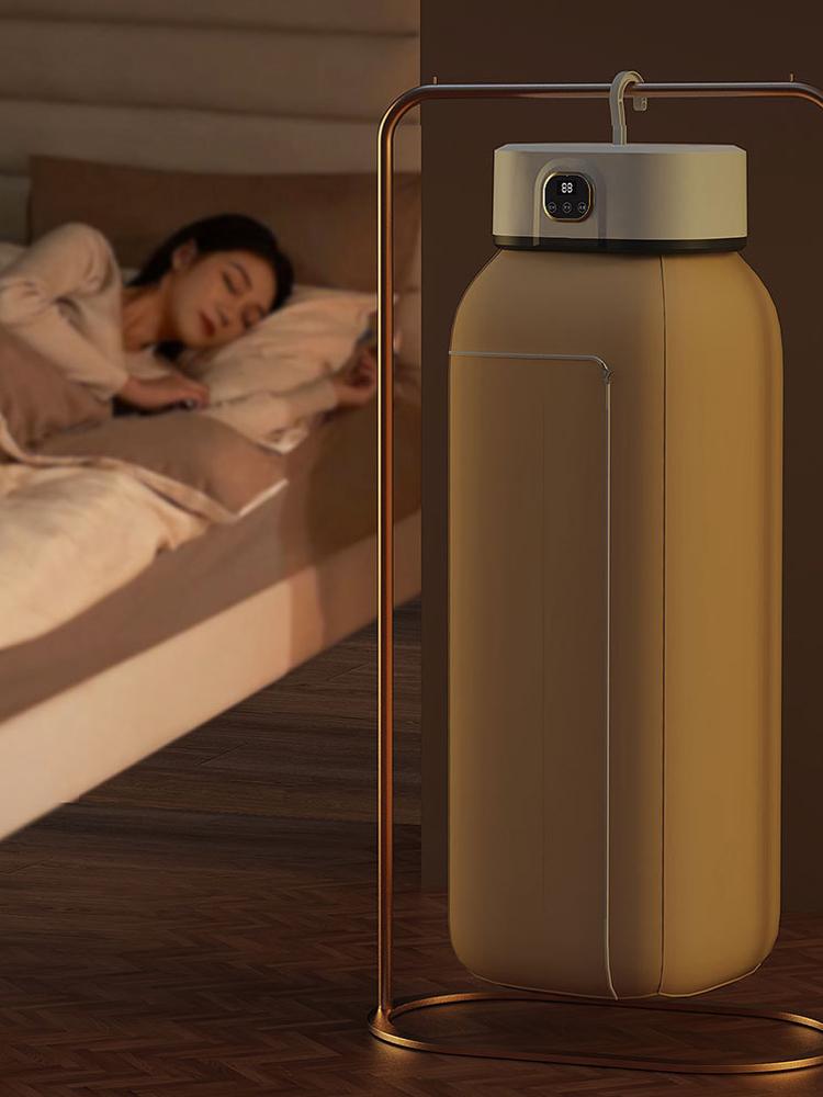 Mini Compact Dryer Small Electric Drying Machine with Timing Warm Air Dryer for Travel Home Apartment