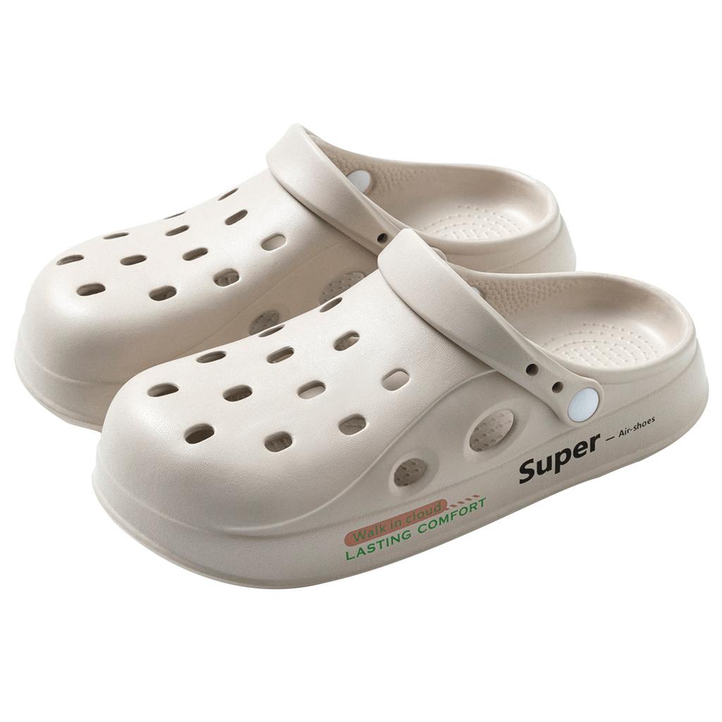 2025 Summer Couple's Clogs for Men & Women - Soft Sole, Non-Slip, Breathable, Closed-Toe Design Ideal for Beach