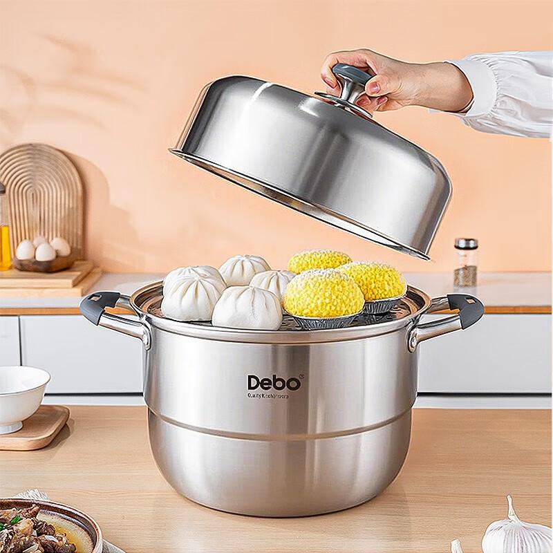Debo Elliott 30cm 3-Layer Stainless Steel Steamer
