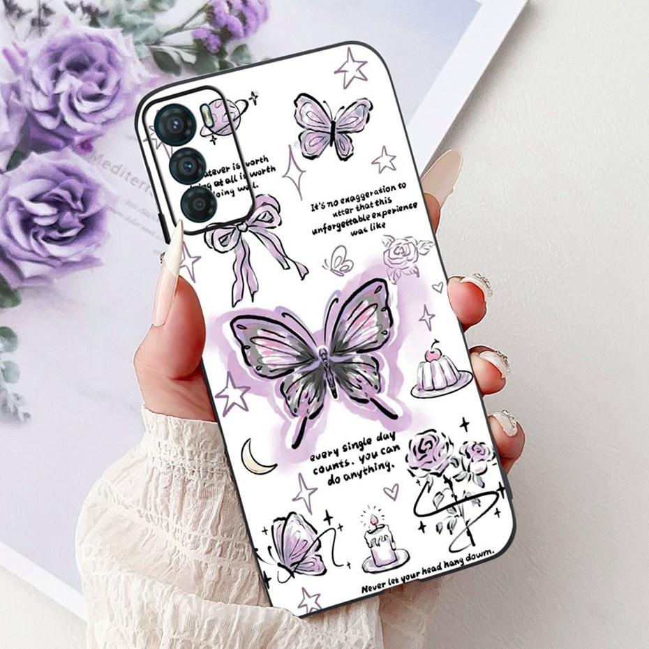New Design Phone Case For Motorola Moto G42 G32 Black Silicone Soft TPU Cover For MOTO G32 G42 4G Cases Bumpers