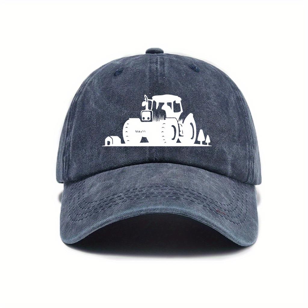 Retro Washed Baseball Cap Adjustable Sun Protection Fashionable Outdoor Activity Dad Hat