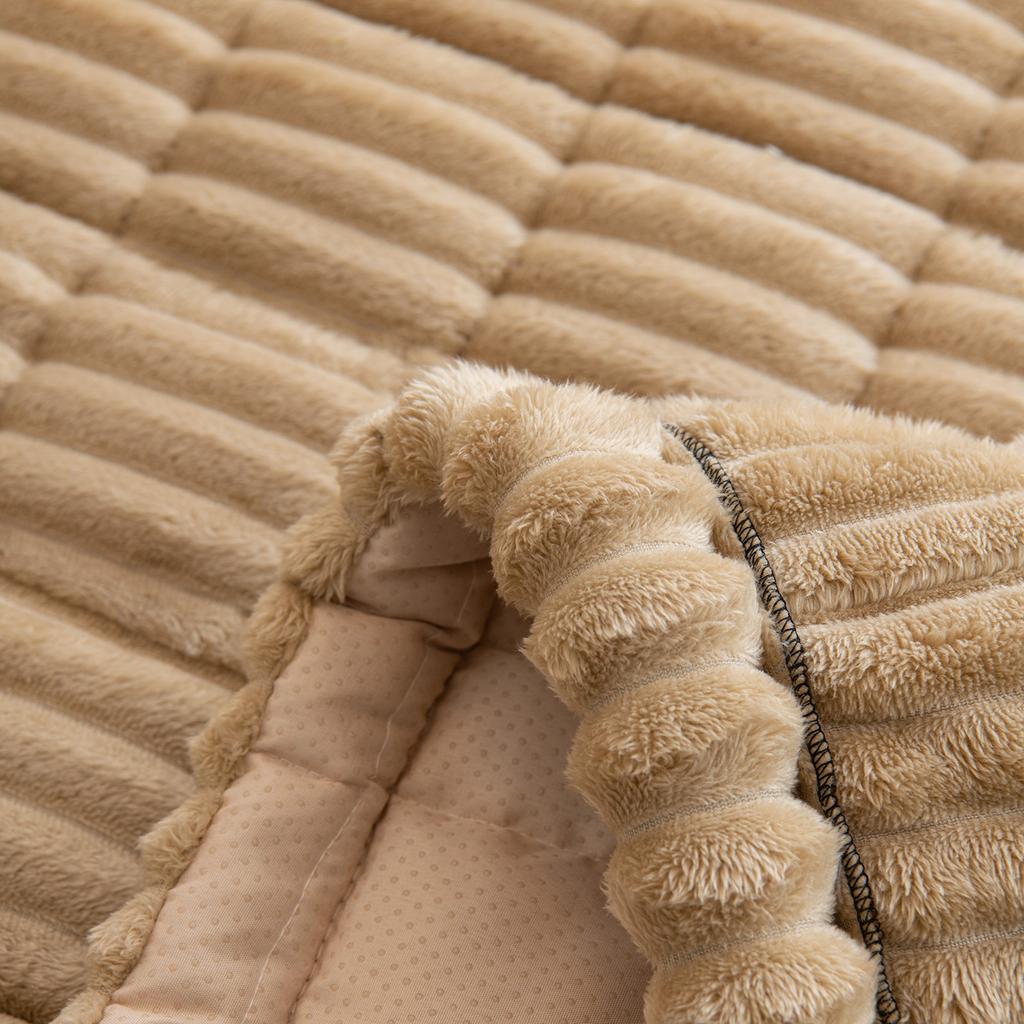 Thicken Plush Sofa Slipcover Universal Non-slip Super Soft Sofa Towel Winter Corduroy Couch Cushion For Living Room Modern Home