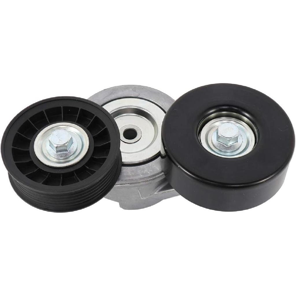 SCITOO 419-008 38167 Belt Tensioner with Pulley Fits for 00-10 for Dodge Dakota 00-09 for Dodge for Durango 07-11 for Dodge Nitro 02-10 for Dodge for