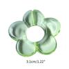 Colored Perforated Beads Hollow Flowers-Shaped Pendant DIY Clothing Accessories Earrings Hairpin Phone Shells Material