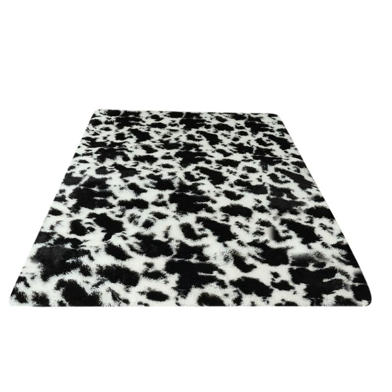 Heimdekorationsteppich, Hochflorteppich, rutschfeste Bodenunterlage, hohe Rückfederung, für Wohnzimmer, Arbeitszimmer, Nachttisch, Schlafzimmer, Badezimmer, Badematte