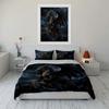 Fantasy Dragon Artwork For Decoration Exquisite Three-Piece Bedding Set Gift For Kids And Adults