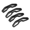 4 Pcs UTV Seat Belt Harness Pass Through Bezel Insert Replacement for POLARIS RZR XP 1000 2014‑2019