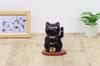 Castle Enterprises Parent and Child Waving Articulating Bulk a Delightful Japanese Souvenir for Comes in a Clear Case Maneki-neko (Black)