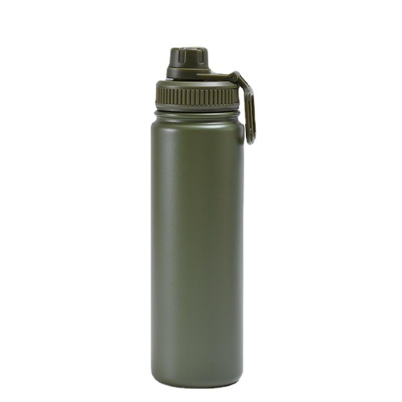 Stainless Steel Vacuum Thermos Cup Insulated Water Cup Sports Bottle Water Bottle Stainless Steel Portable Leakproof Outdoor Cup