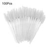 100Pcs/Bottle Disposable Mascara Wand Eyelash Brush Faux Crystal Eyebrow Spoolies Brush Portable Lash Makeup Applicator Brush Tools