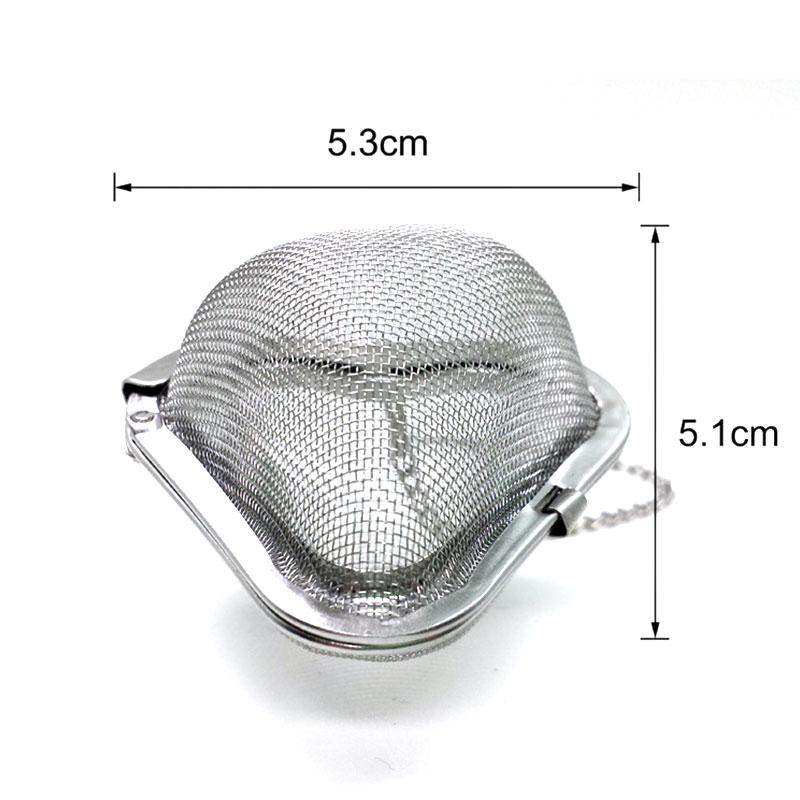 

Круглое сито в форме сердца, чайное ситечко, многофункциональное, нержавеющая сталь, шарообразный замок, специи, чайный шарик, кухонные принадлежности