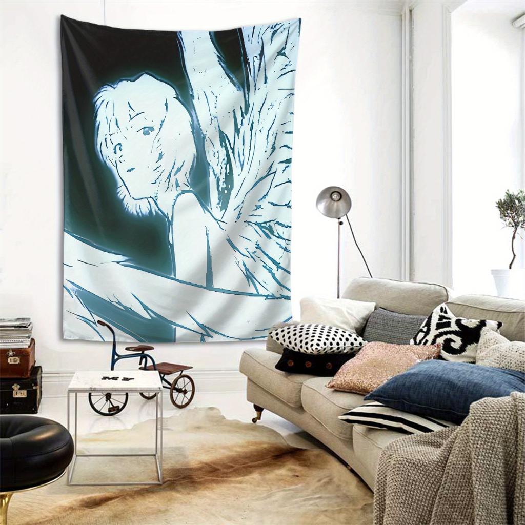 VIKAMA Minimalist Angel Wings Tapestry Art Figure Mural Living Room Sofa Backdrop Wall Nordic Style Room Decor