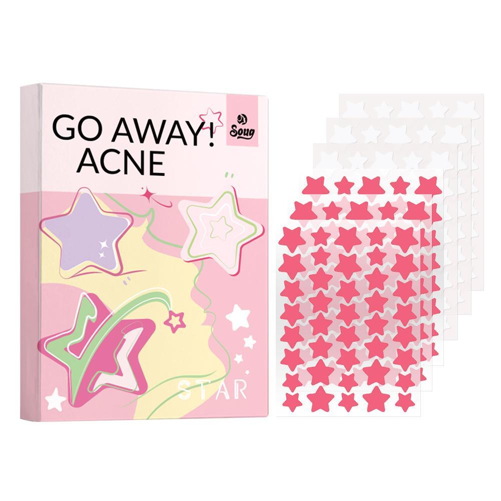

240pcs(40pcsx6) Patches Cute Star Shaped Pimple Cover Sticker Invisible Pimple Cover Removal Beauty Makeup Facial Care Tool