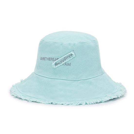 Fishermen Hat with Neck Protection Furry Trim Wide Brim Lightweight Sun Hat