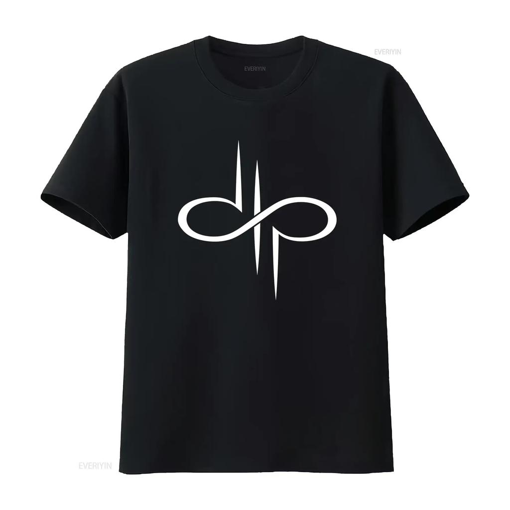 DTP Infinity Symbol T Shirt for Men and Women Available In Sizes S XXL Colors Black White Devin Townsend Project Vintage Soft