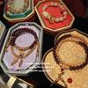 Ancient Filigree Gilt Sandalwood Vajra Pestle Rich Bracelet New Chinese Jibao Walnut Lucky Bead Multi-Circle Bracelet