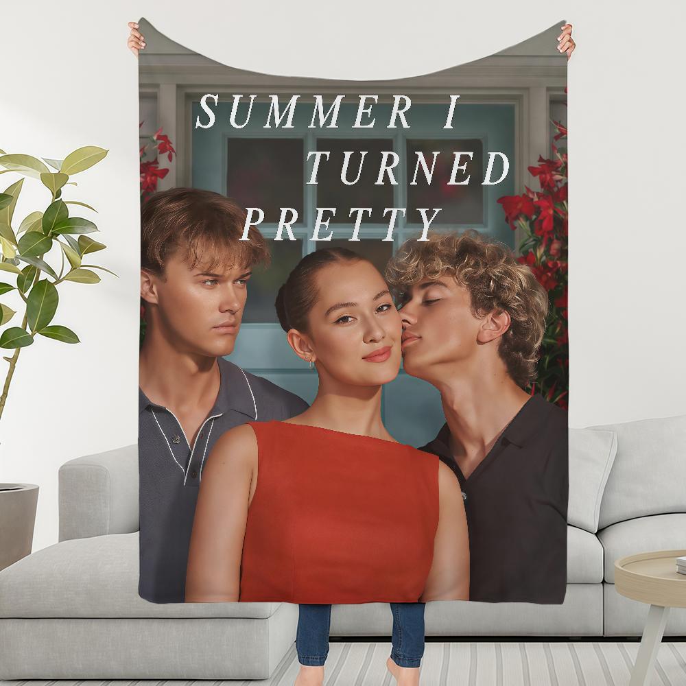 Blanket Throw S-SummerS-ES Super Cosy Plush Living Room 2025 Sofa T-TurnedS-ES Couch I Childish The Birthday P-Pretty Gifts