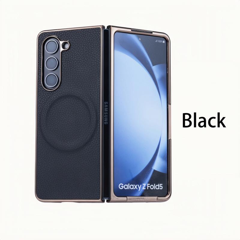 Luxury Lychee Grain Magnetic Phone Case for Samsung Z-Fold 7/6