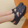 35-43 Summer  Women's Sandals Openwork Breathable Slip-on Buckle Non-slip