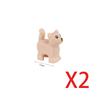 MOC Building Blocks Mini Bricks City Animal Zoo Fram Owl Goat Swan Pig Tortoise Rabbit Chicken Duck Accessories DIY Toys Gifts