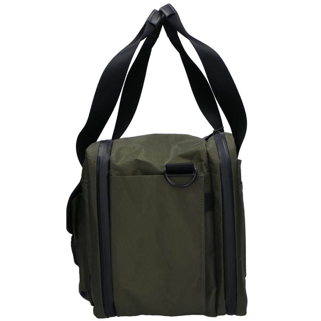 WATERFIELD X-AIR TRAVEL DUFFEL X-Pac 2-WAY Travel Duffel Boston bag Khaki / BlackUsed