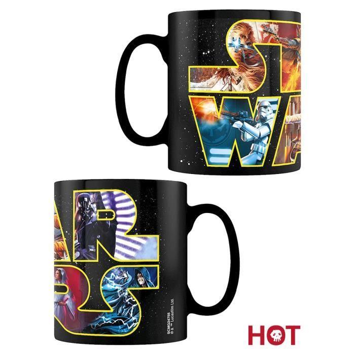 Mug thermoréactif - pause canap - star wars - multicolore - céramique - adulte