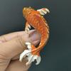 Klassische Emaille Karpfen Brosche für Damen Strass Meeresleben Fisch Anstecker Freund Event Party Neue Geschenke Schmuck Dekoration Zubehör
