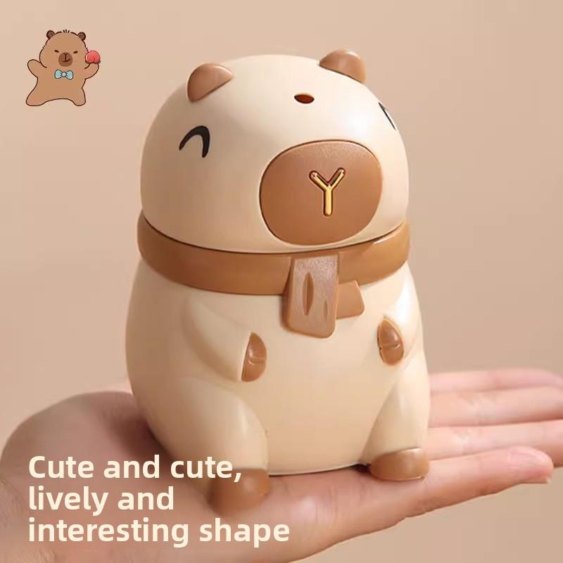 Pressing Style Capibala Cute Household Toothpick Tube