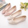 Fashion Women's Flat Shoes Office Leather Casual Ladies Footwear Pointed Toe Elegant and Fashionable on Offer Slip 2025 Summer Wholesale