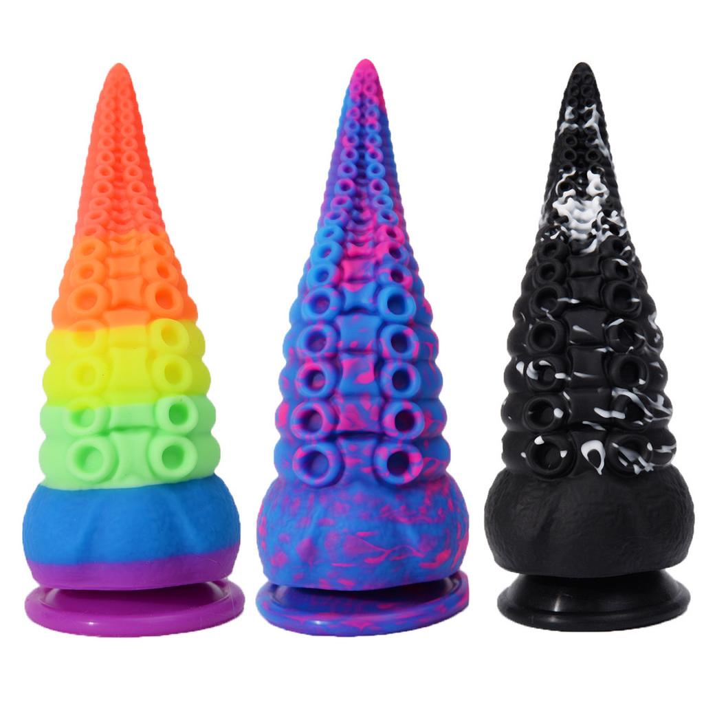 1pcs Octopus Anal Dildos for Women Men Silicone Buttplug Prostate Massage Anal Plug Sex Toys