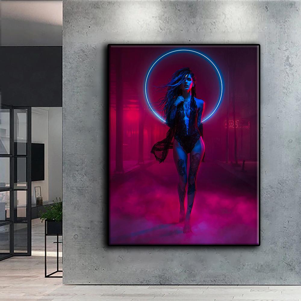 Full 5D Diy Diamond Painting Cyberpunk Sexy Art 5D Diamond Painting