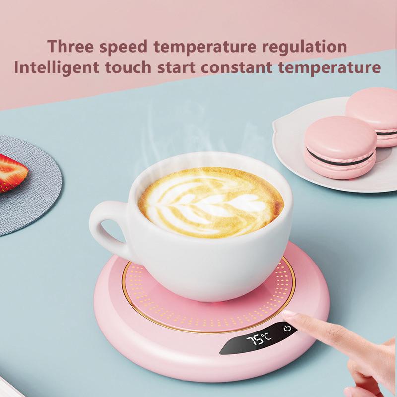 Usb Cup Warmer Coffee Mug Heating Coaster 3 Temperature Setting Thermostatic Hot Plate Milk Tea Water Heating Pad Cup Heater