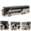 Crazy Electric Bus Toy Alloy Bus Model Toy with Music for Kids Sale! Double-Decker 150 Double-Decker (Gold)