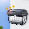 Waterproof Solar Tungsten Filament Light 1/2/3 Lamps LED Patio Wall Sconce Garden