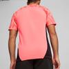 Puma Color Block Design Breathable Training Short Sleeve Football Shirt Men Shirts Pink 659264-57