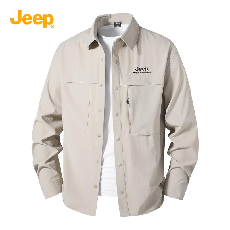 JEEP Men s Long-Sleeve Outdoor Workwear Shirt 3XL