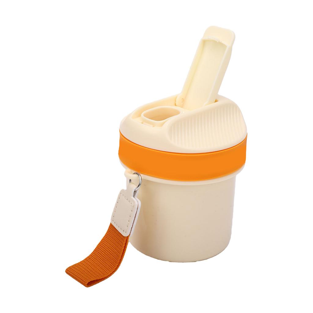 Tablet Bottle Large 4 Compartments Compact Tablet Dispenser Lightproof for Supplements