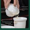Dehua White Porcelain Gaiwan: Thin Body Sancai Tea Bowl for Kung Fu Tea, Large Ceramic Cup for Home Brewing