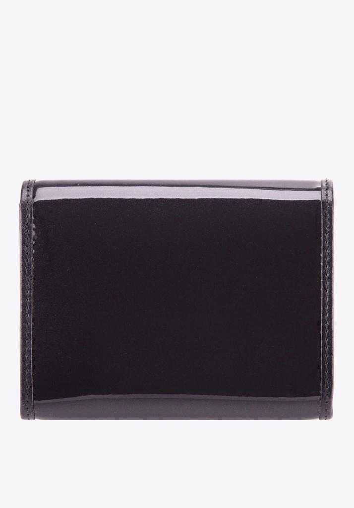 Wittchen Women's Medium Patent Leather Wallet Navy Blue Patent Leather