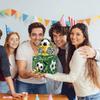 DIY Soccer Party Bill Fun Box With Pull Out Design For Birthday Gifts And Accessories
