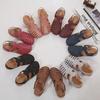 2023 Women's Large Size Hollow Wedge Round Toe Non-Slip Sandals - European & American Style